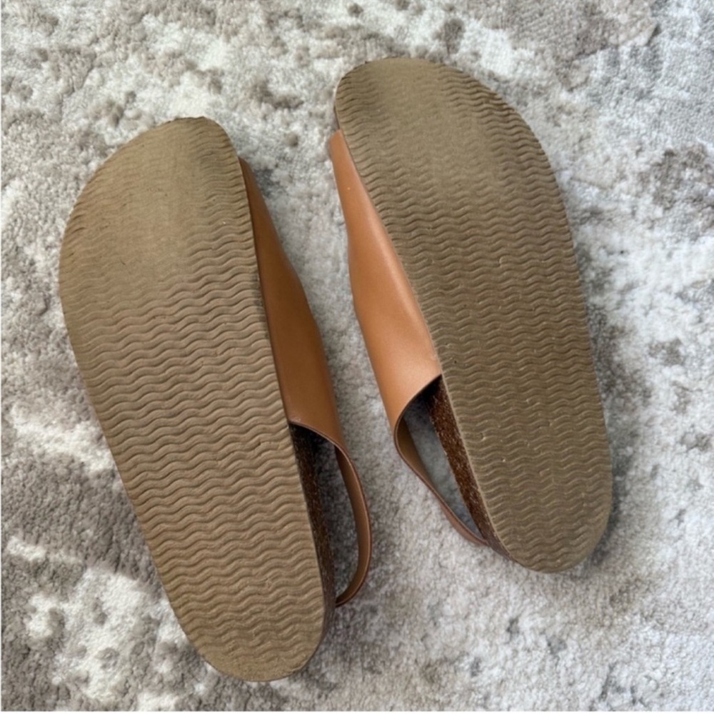 Bundle of Loft Leather Two Strap Sandals - Picture 4 of 10